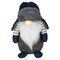 Northlight LED Lighted Standing Gnome Christmas Figure - 12.5" - Blue and Gray